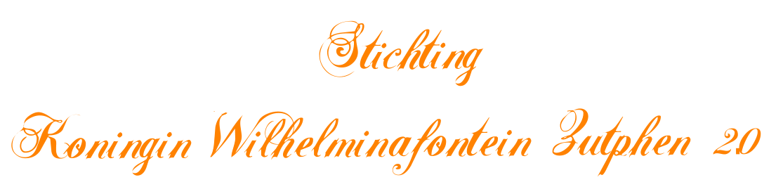 Stichting  Koningin Wilhelminafontein Zutphen 2.0